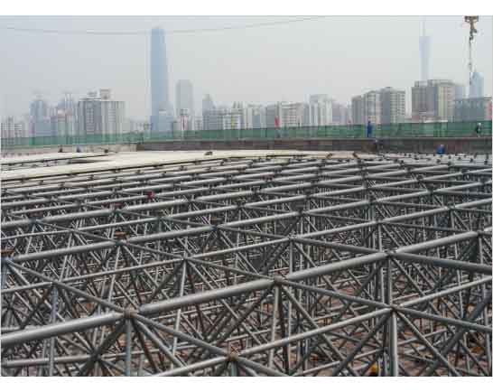 临海新建铁路干线广州调度网架工程